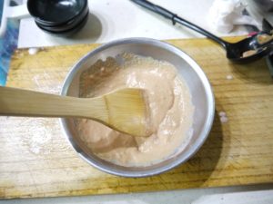 　刺身　肝　醤油　ウマヅラハギ　肝味噌汁　味噌汁　肝